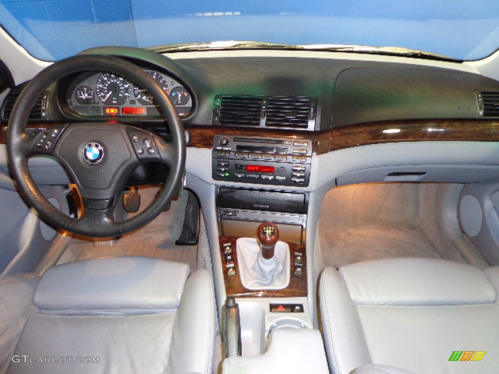 1999 3 Series 328i Sedan - Titanium Silver Metallic / Grey photo #13