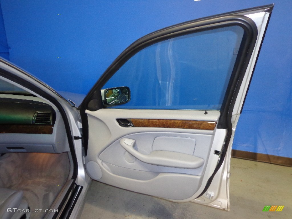 1999 3 Series 328i Sedan - Titanium Silver Metallic / Grey photo #25