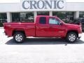 2010 Fire Red GMC Sierra 1500 SLE Extended Cab  photo #1