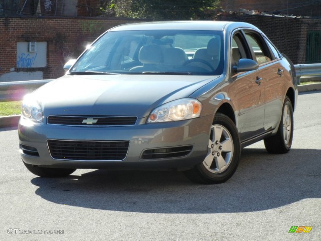 2008 Impala LT - Dark Silver Metallic / Gray photo #1