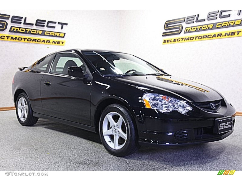 2003 RSX Sports Coupe - Nighthawk Black Pearl / Ebony photo #3