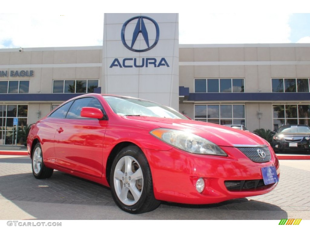 Absolutely Red Toyota Solara