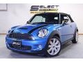 2010 Laser Blue Metallic Mini Cooper S Convertible  photo #1