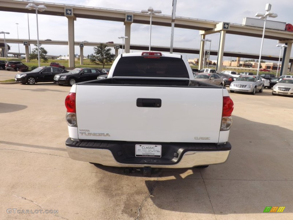 2008 Tundra Double Cab - Super White / Beige photo #4