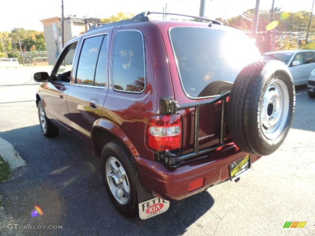 2002 Sportage 4x4 - Pepper Red / Gray photo #6