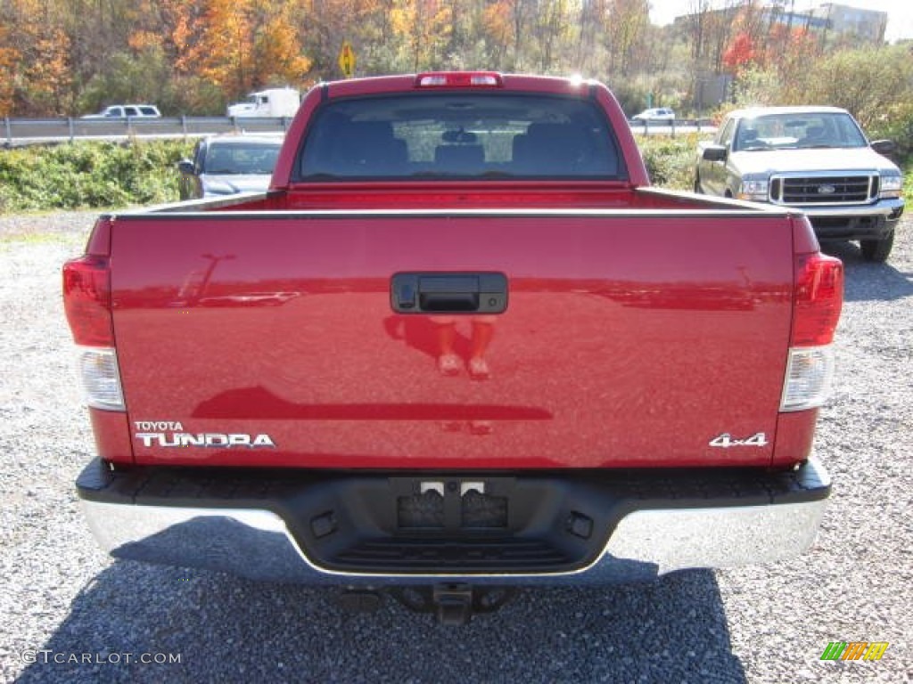 2011 Tundra TRD CrewMax 4x4 - Barcelona Red Metallic / Graphite Gray photo #6