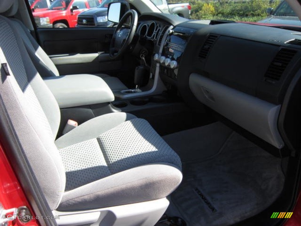 2011 Tundra TRD CrewMax 4x4 - Barcelona Red Metallic / Graphite Gray photo #9