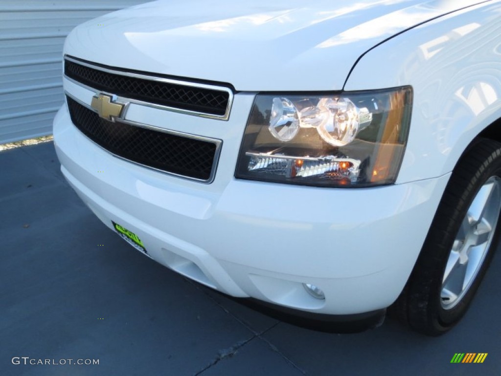 2008 Tahoe LT - Summit White / Ebony photo #9