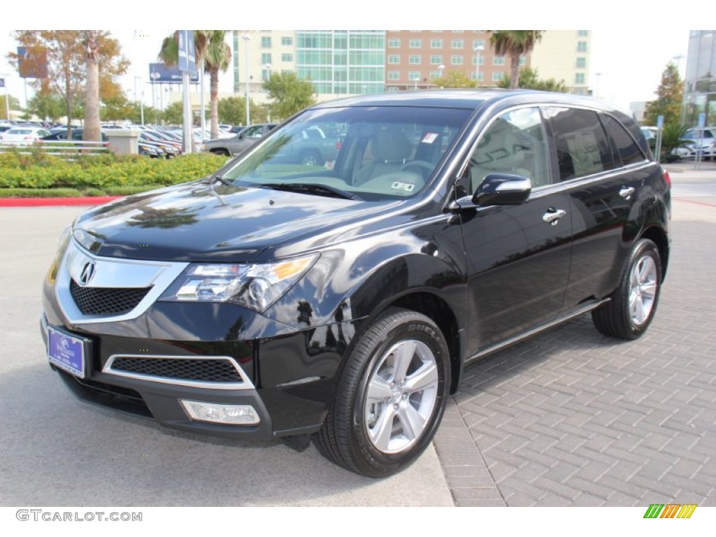 2013 MDX SH-AWD - Crystal Black Pearl / Graystone photo #3