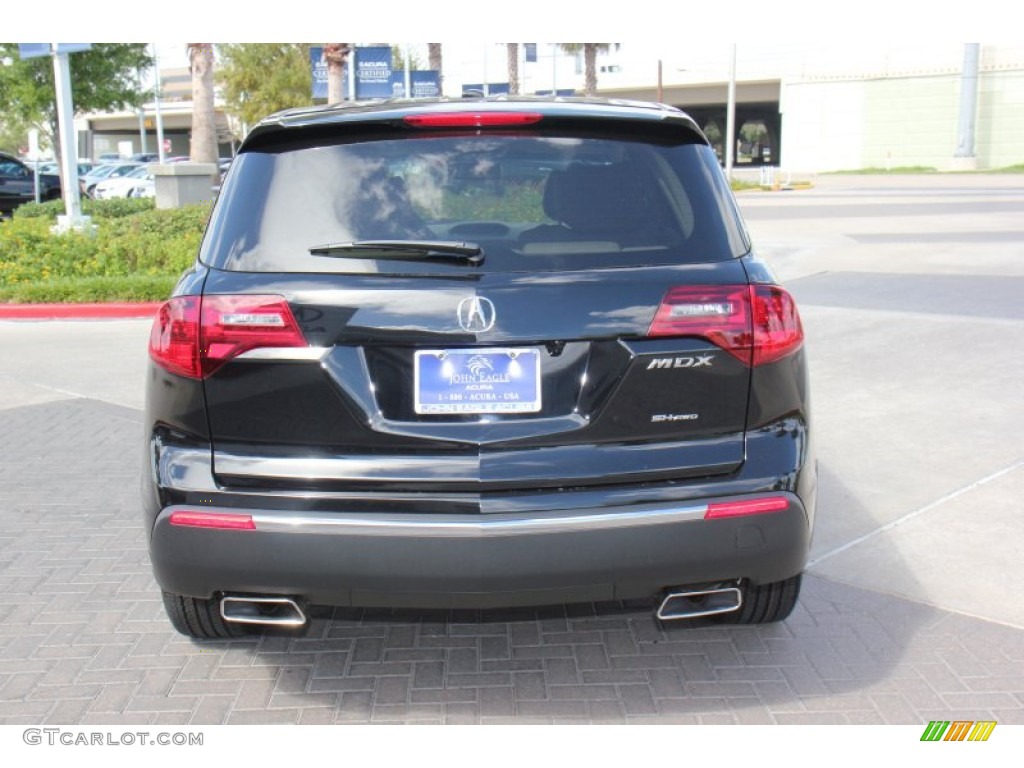 2013 MDX SH-AWD - Crystal Black Pearl / Graystone photo #6