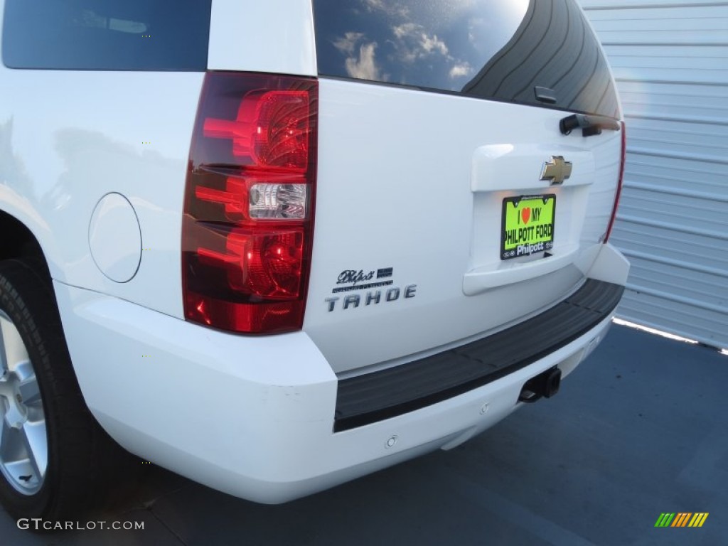 2008 Tahoe LT - Summit White / Ebony photo #20