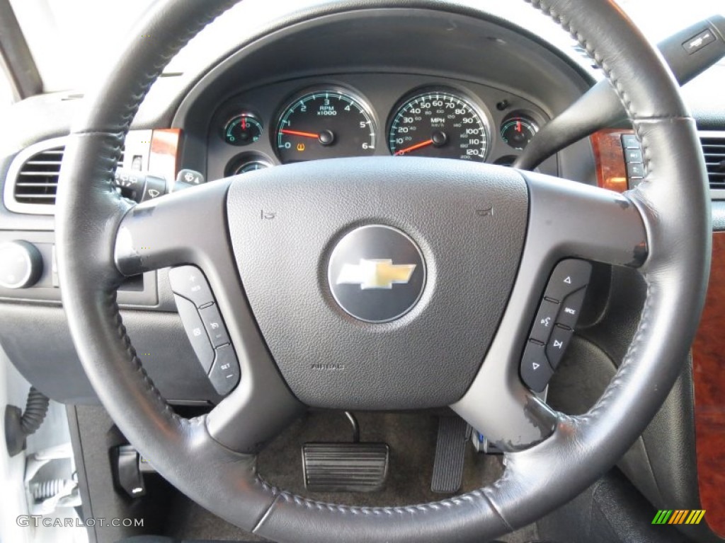 2008 Tahoe LT - Summit White / Ebony photo #39