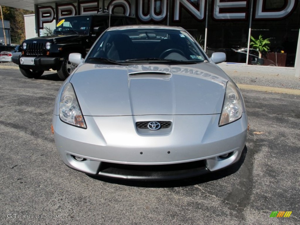 2001 Celica GT - Liquid Silver / Black/Silver photo #3