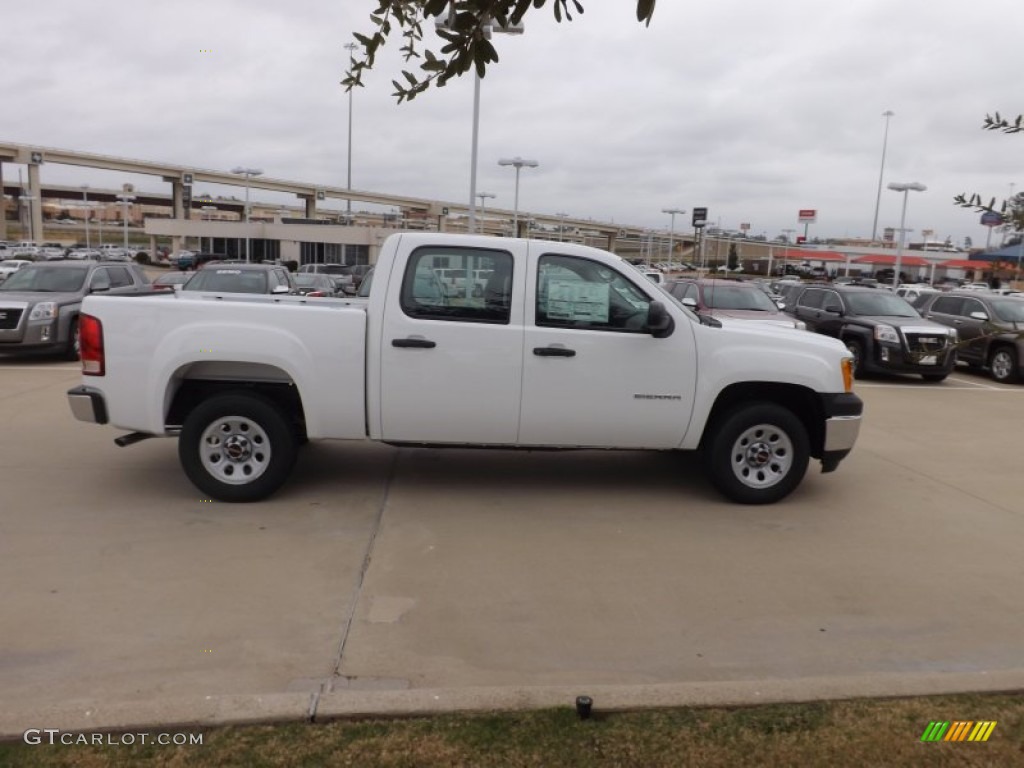 2013 Sierra 1500 Crew Cab - Summit White / Dark Titanium photo #6