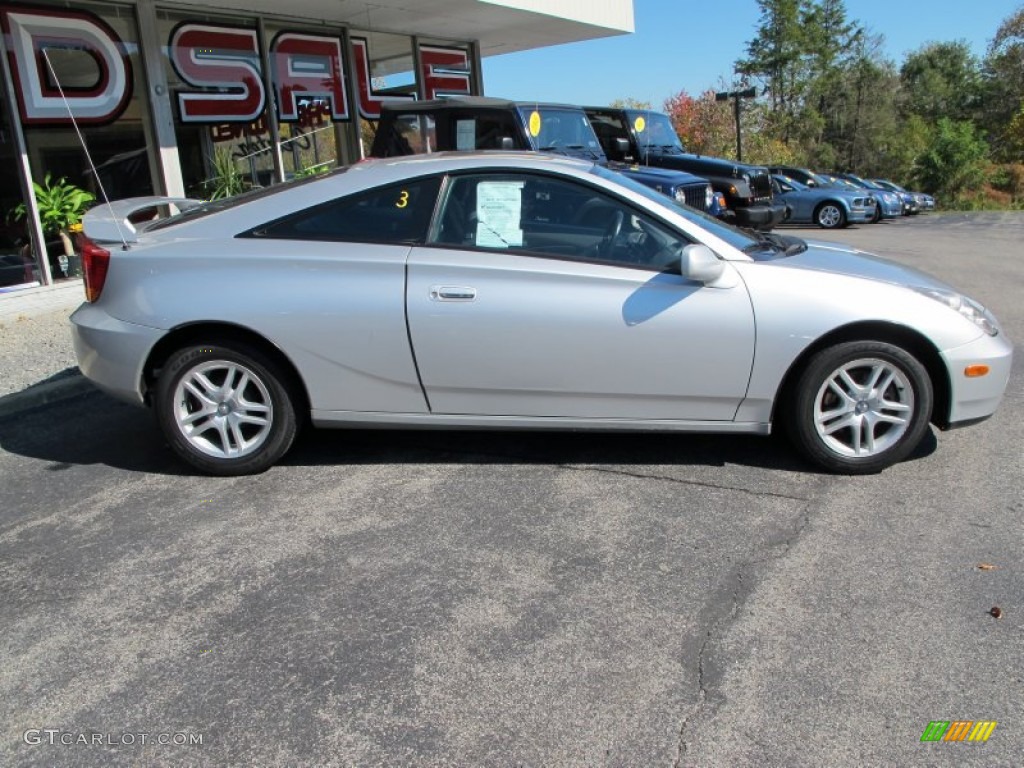 2001 Celica GT - Liquid Silver / Black/Silver photo #5