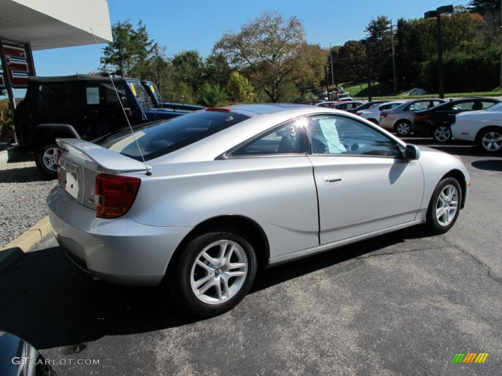 2001 Celica GT - Liquid Silver / Black/Silver photo #6