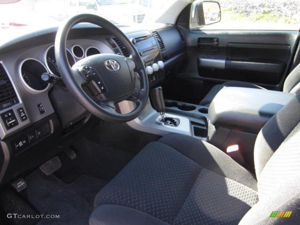 Black Interior 2012 Toyota Tundra TRD Rock Warrior CrewMax 4x4 Photo #72556701