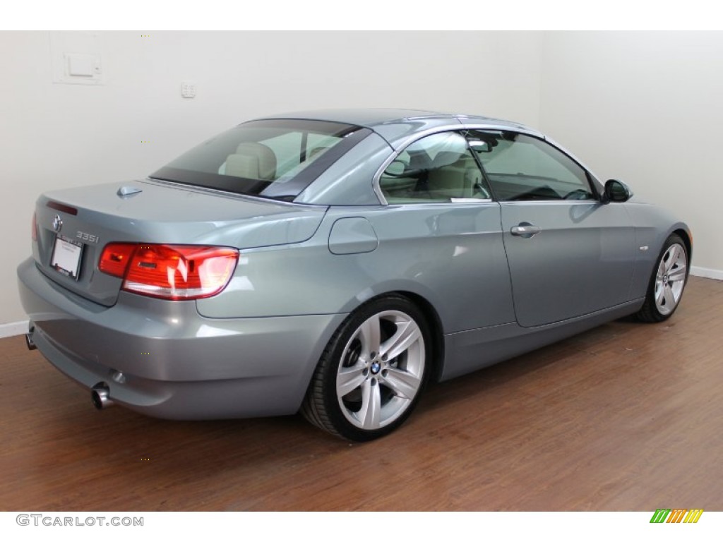 2008 3 Series 335i Convertible - Arctic Metallic / Cream Beige photo #6