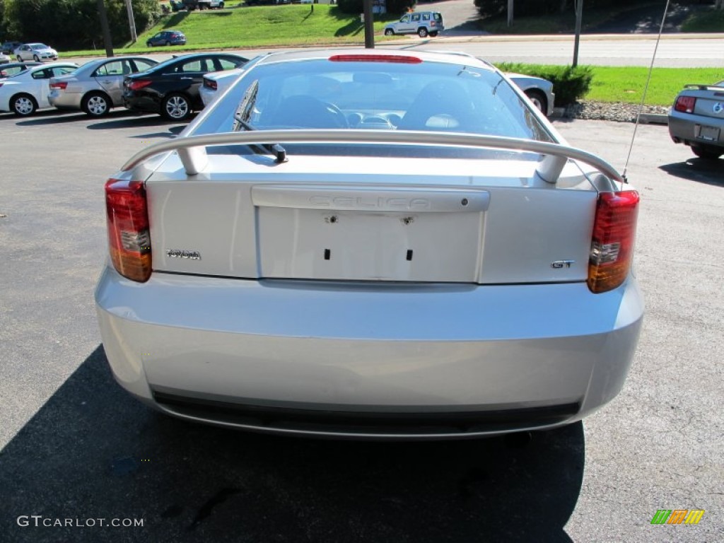 2001 Celica GT - Liquid Silver / Black/Silver photo #7