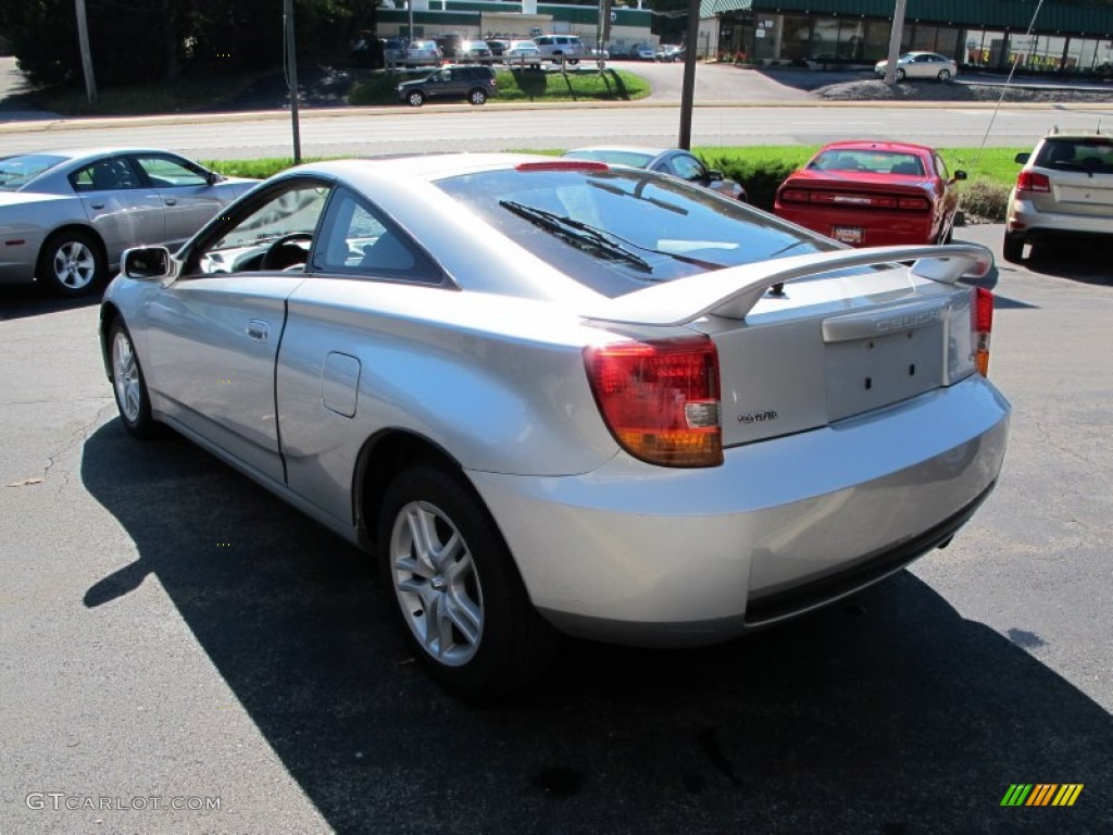 2001 Celica GT - Liquid Silver / Black/Silver photo #8