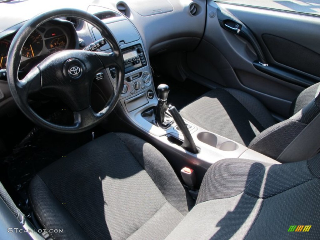 2001 Celica GT - Liquid Silver / Black/Silver photo #9