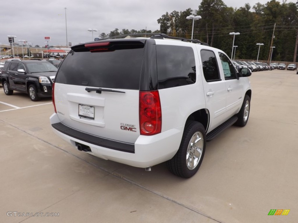 2013 Yukon SLE - Summit White / Ebony photo #5