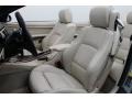 2008 BMW 3 Series 335i Convertible Front Seat