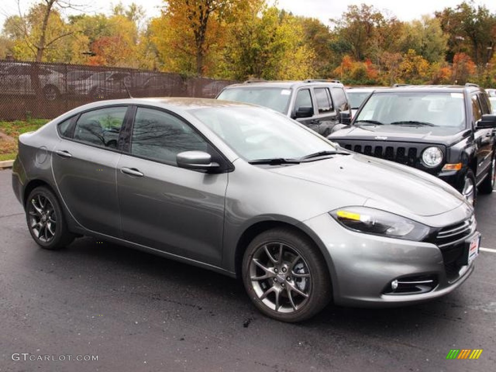 2013 Dart Rallye - Tungsten Metallic / Black/Light Diesel Gray photo #2