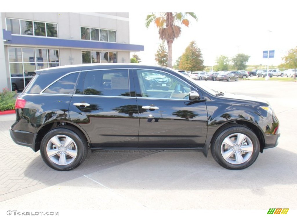 2013 MDX SH-AWD - Crystal Black Pearl / Graystone photo #8