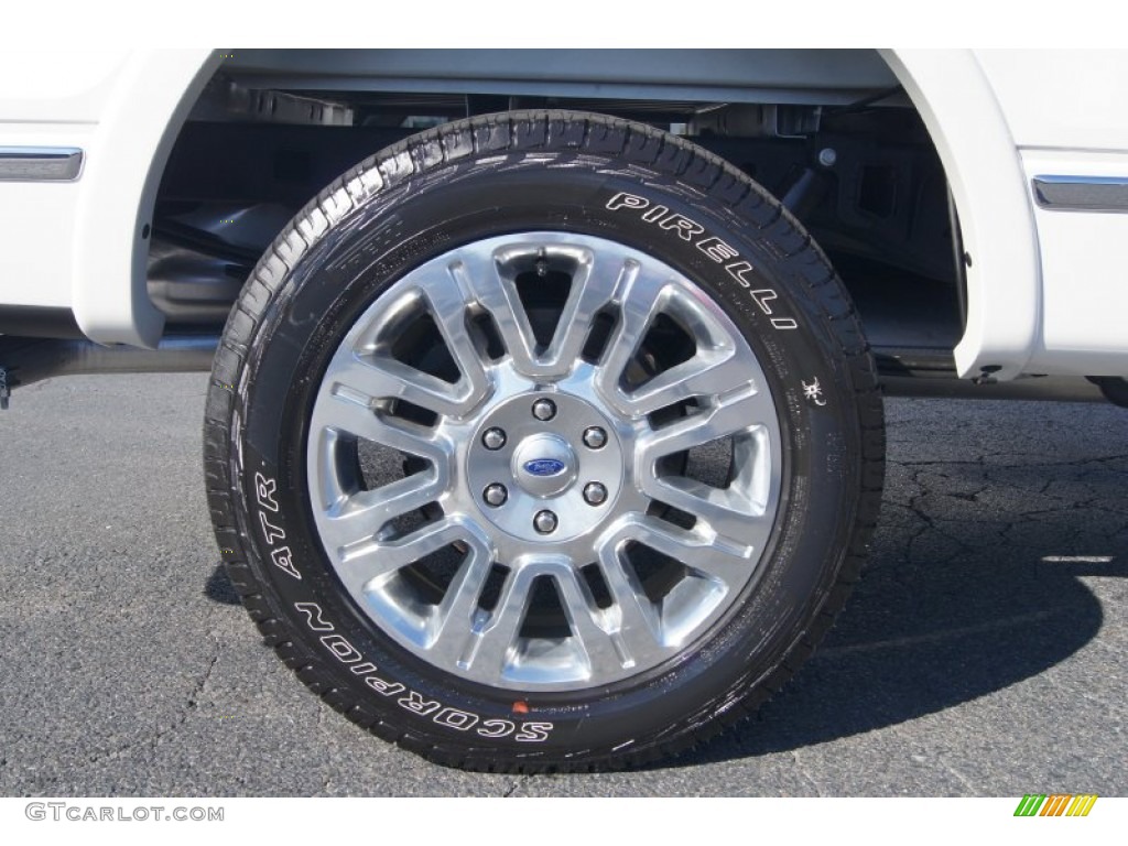 2012 Ford F150 Platinum SuperCrew 4x4 Wheel Photo #72558206
