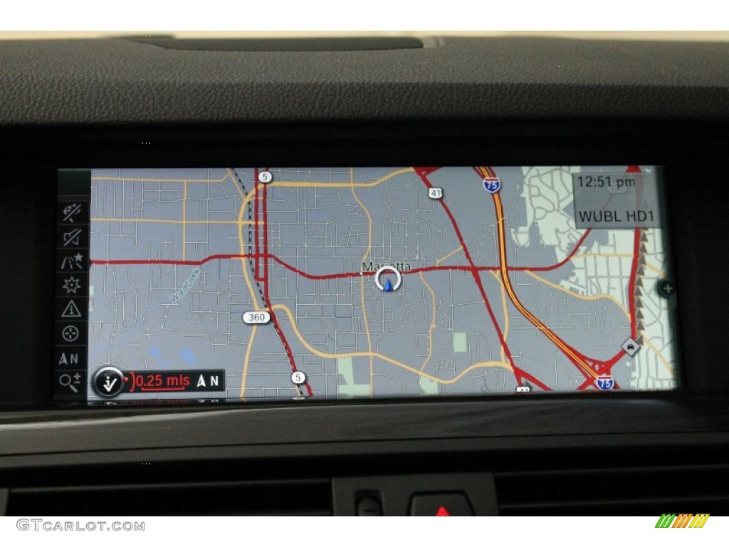2011 BMW 5 Series 550i Sedan Navigation Photo #72559255