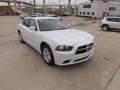 2013 Ivory Pearl Dodge Charger SE  photo #7