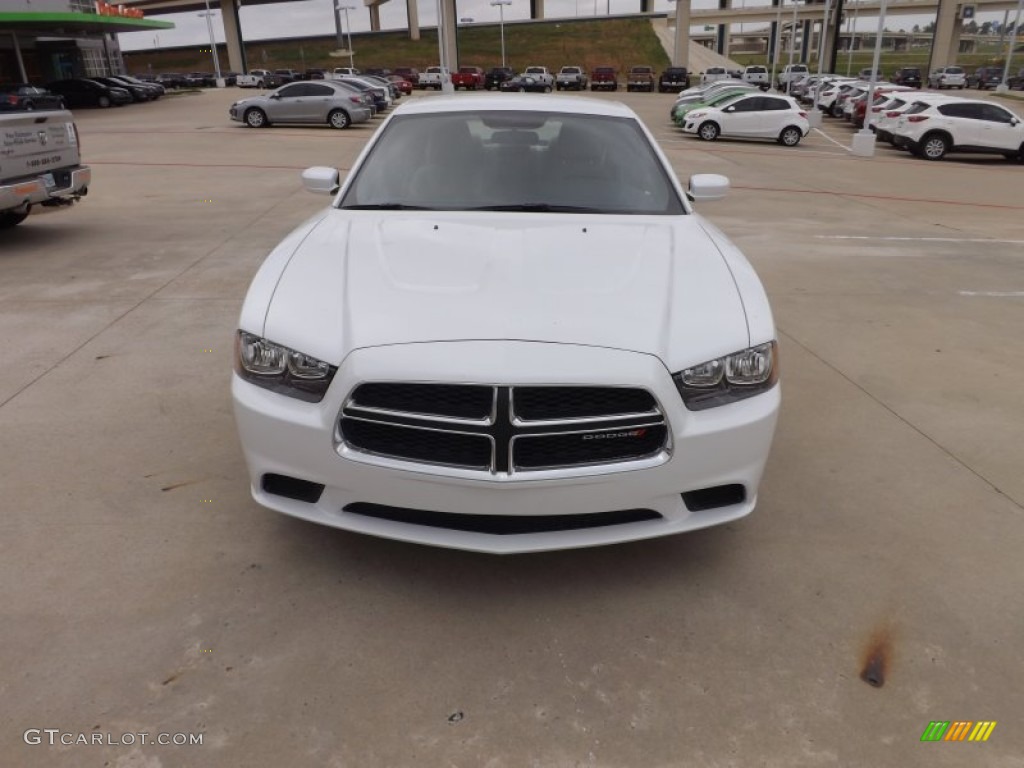 2013 Charger SE - Ivory Pearl / Black/Light Frost Beige photo #8