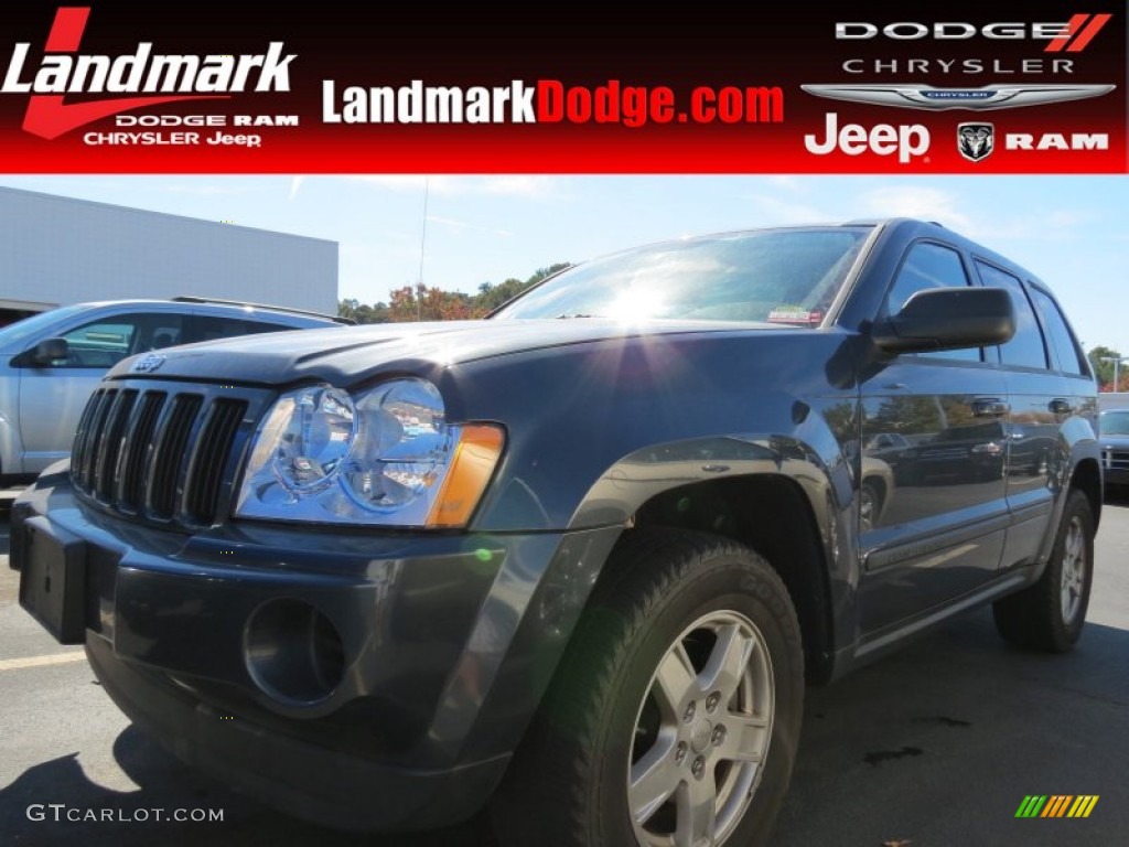 2007 Grand Cherokee Laredo - Steel Blue Metallic / Medium Slate Gray photo #1