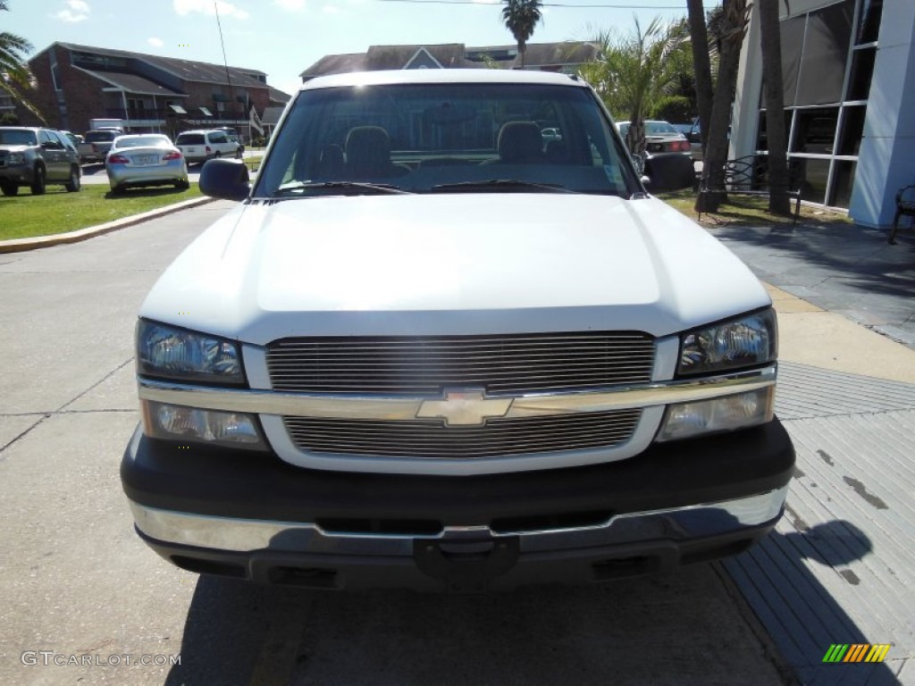 2003 Silverado 1500 Regular Cab - Summit White / Tan photo #2