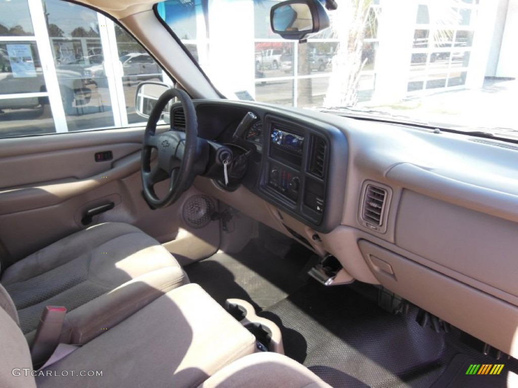 2003 Silverado 1500 Regular Cab - Summit White / Tan photo #6