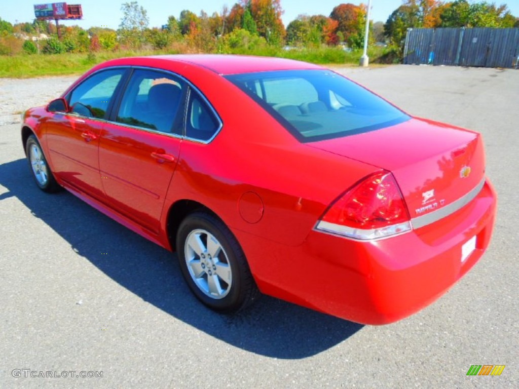 2010 Impala LT - Victory Red / Ebony photo #4