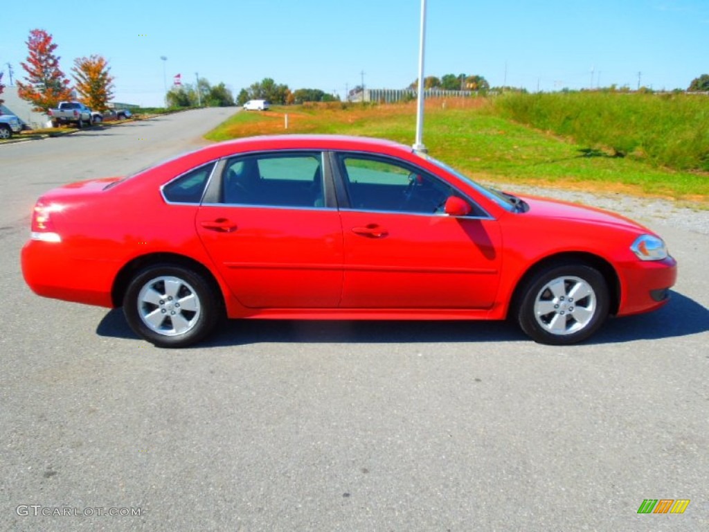 2010 Impala LT - Victory Red / Ebony photo #6