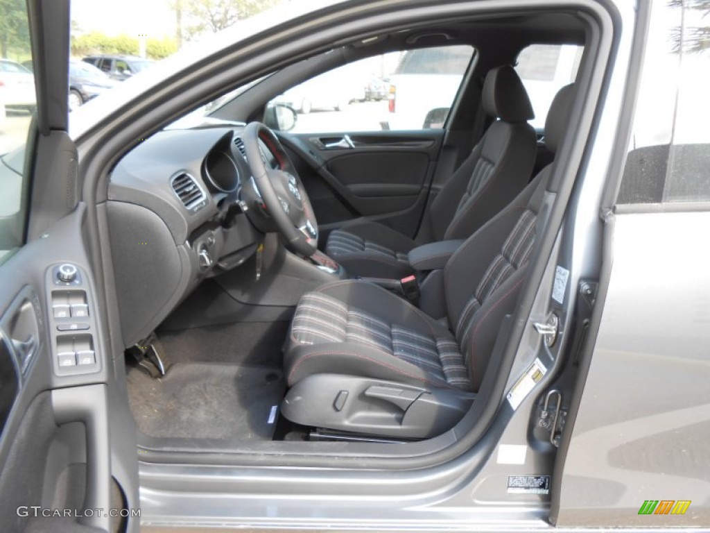 Interlagos Plaid Cloth Interior 2013 Volkswagen GTI 4 Door Photo #72562971