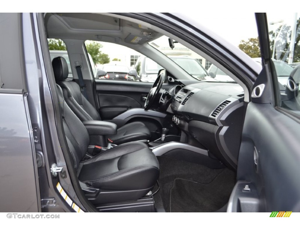 Beige Interior 2008 Mitsubishi Outlander XLS Photo #72563124