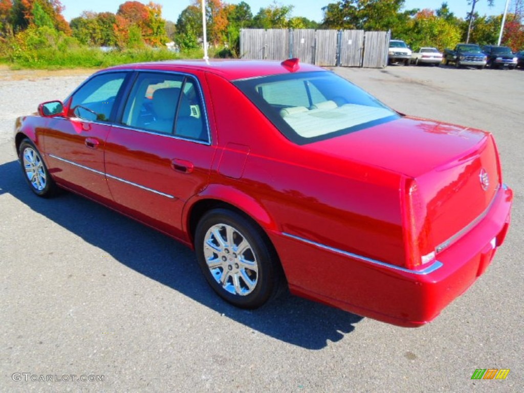 Crystal Red 2009 Cadillac DTS Standard DTS Model Exterior Photo #72563442