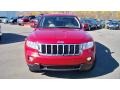 2011 Inferno Red Crystal Pearl Jeep Grand Cherokee Laredo 4x4  photo #2