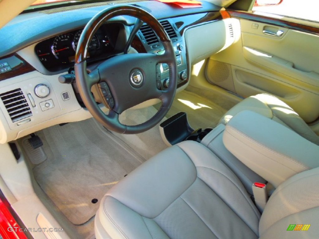 Light Linen/Cocoa Interior 2009 Cadillac DTS Standard DTS Model Photo #72564111