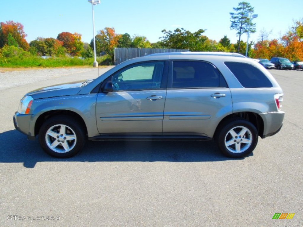 2005 Equinox LT - Dark Silver Metallic / Light Gray photo #3