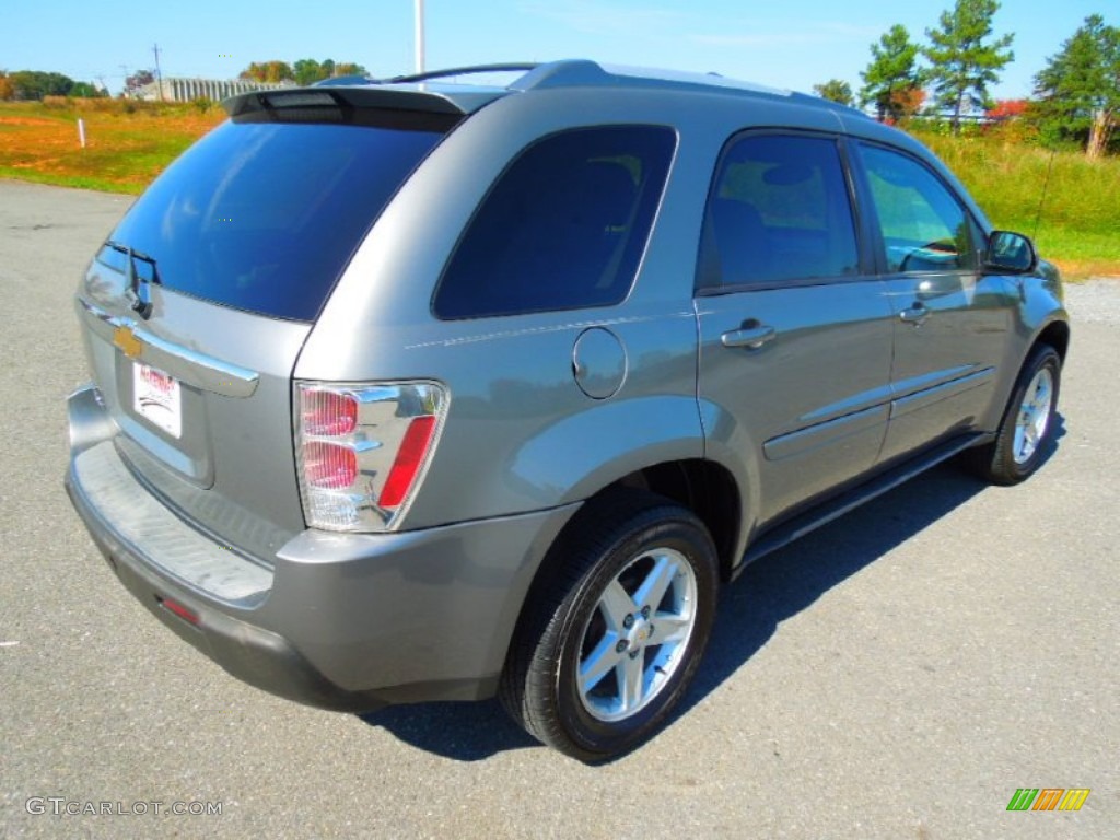 2005 Equinox LT - Dark Silver Metallic / Light Gray photo #5