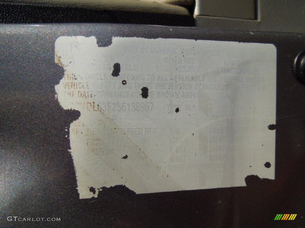 2005 Equinox LT - Dark Silver Metallic / Light Gray photo #7