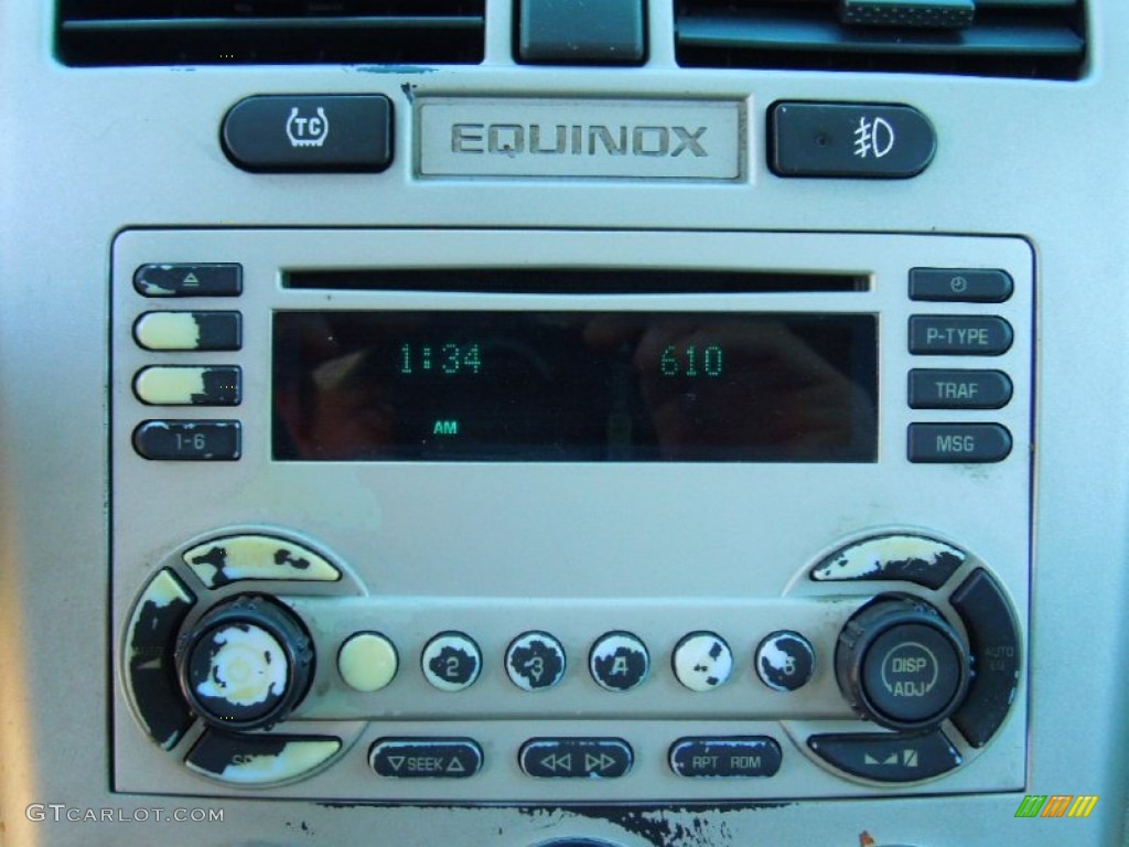2005 Equinox LT - Dark Silver Metallic / Light Gray photo #14