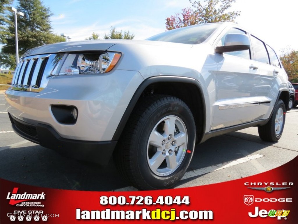 2013 Grand Cherokee Laredo - Bright Silver Metallic / Black photo #1