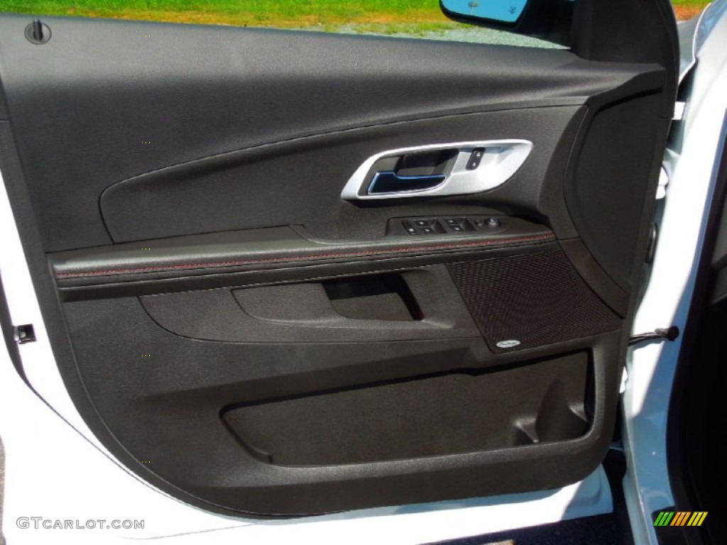 2013 Chevrolet Equinox LTZ Jet Black Door Panel Photo #72566388