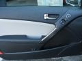Gray Leather/Gray Cloth Door Panel Photo for 2013 Hyundai Genesis Coupe #72566461